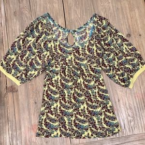 Free People sz S top babydoll style